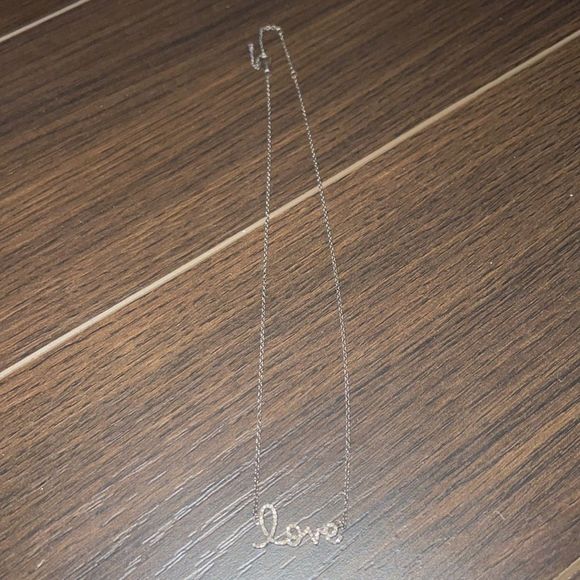 Love Script Necklace - Picture 4 of 6